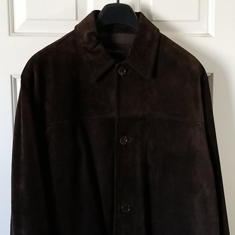 Banana Republic suede jacket coat size large
